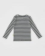 Load image into Gallery viewer, Goldie + Ace - LENNI LONG SLEEVES RIBBED STRIPE SKIVVY - NAVY IVORY

