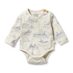 Load image into Gallery viewer, WILSON &amp; FRENCHY - Sail Away Organic Bodysuit

