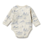 Load image into Gallery viewer, WILSON &amp; FRENCHY - Sail Away Organic Bodysuit
