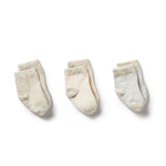 Load image into Gallery viewer, WILSON &amp; FRENCHY - Organic 3 Pack Baby Socks
