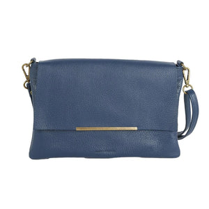 MAISON FANLI - Leather Crossbody - MARINE