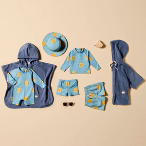Sunny Days One Piece Boyleg Swimsuit