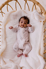 Load image into Gallery viewer, Bamboo Zipsuit - Bonjour
