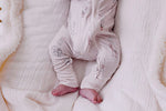 Load image into Gallery viewer, Bamboo Zipsuit - Bonjour
