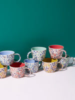 Load image into Gallery viewer, JONES &amp; CO - DITSY PERIWINKLE MUG
