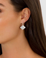 Load image into Gallery viewer, FAIRLEY Moroccan Hook Earrings Silver
