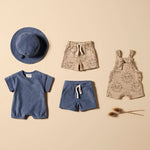 Load image into Gallery viewer, Happy Days Organic Sweat Overall
