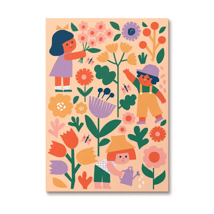 Kids Paint by Number - Flower Patch