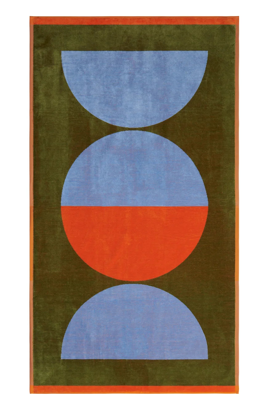 Lateral Objects Towels - Ellipse Towel