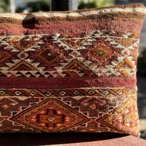 Hand Embroidered Traditional Motif Cushion Cover - 40 x 60