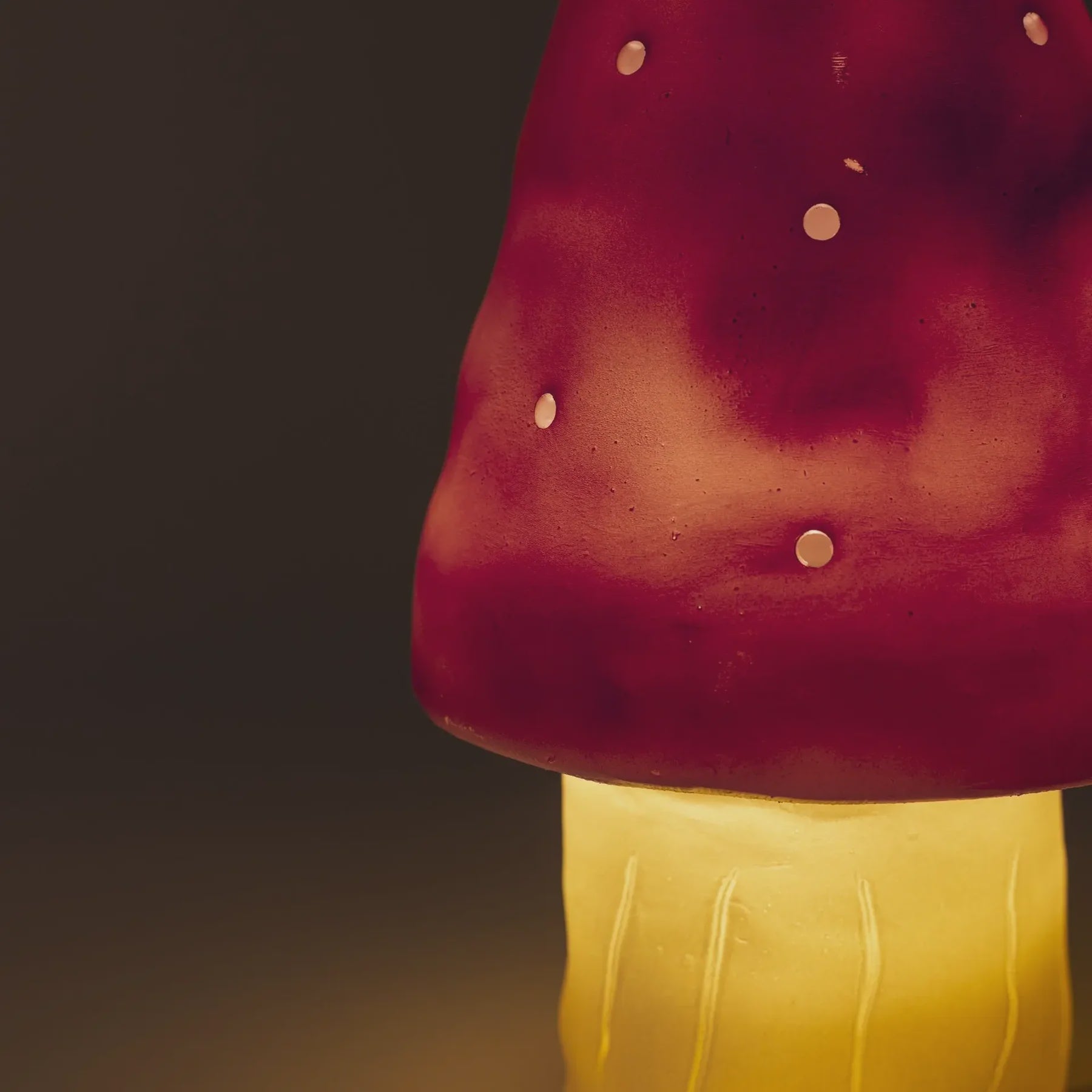 Heico Lamp - Small Mushroom Vintage Pink