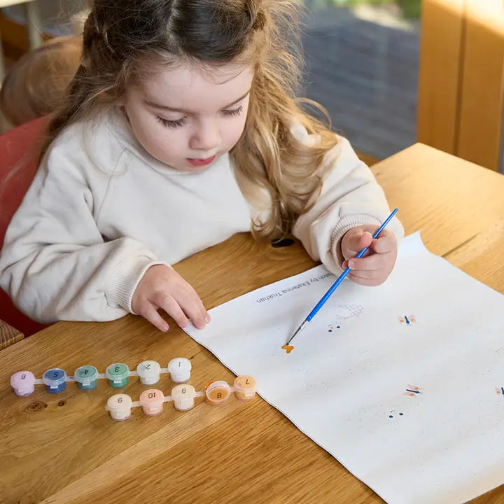 Kids Paint by Number - Flower Patch