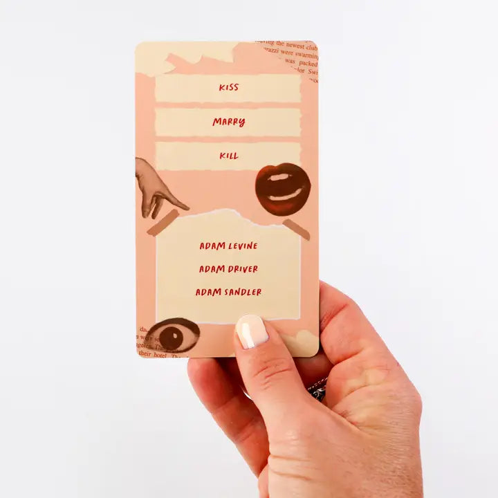 Kiss Marry Kill Cards