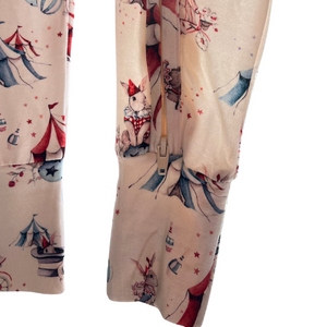 Circus Bunnies Bamboo Zipsuit