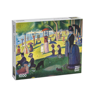 Today Is Art Day: Art Puzzle Georges Seurat Sunday Afternoon
