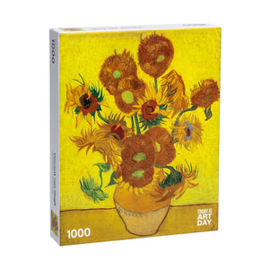 Today Is Art Day: Art Puzzle Vincent Van Gogh Sunflowers