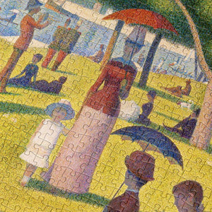 Today Is Art Day: Art Puzzle Georges Seurat Sunday Afternoon