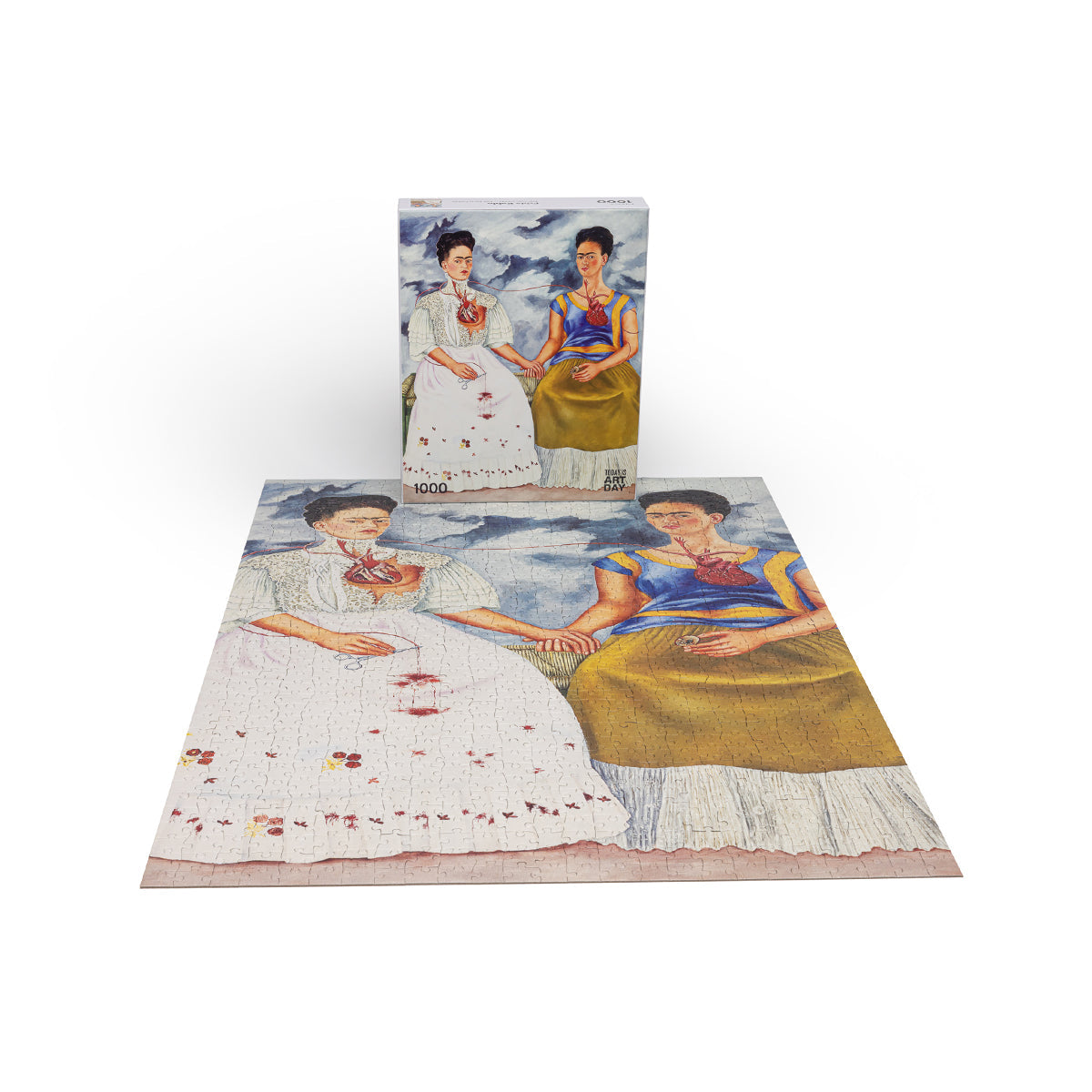Today Is Art Day: Art Puzzle Frida Kahlo Two Fridas
