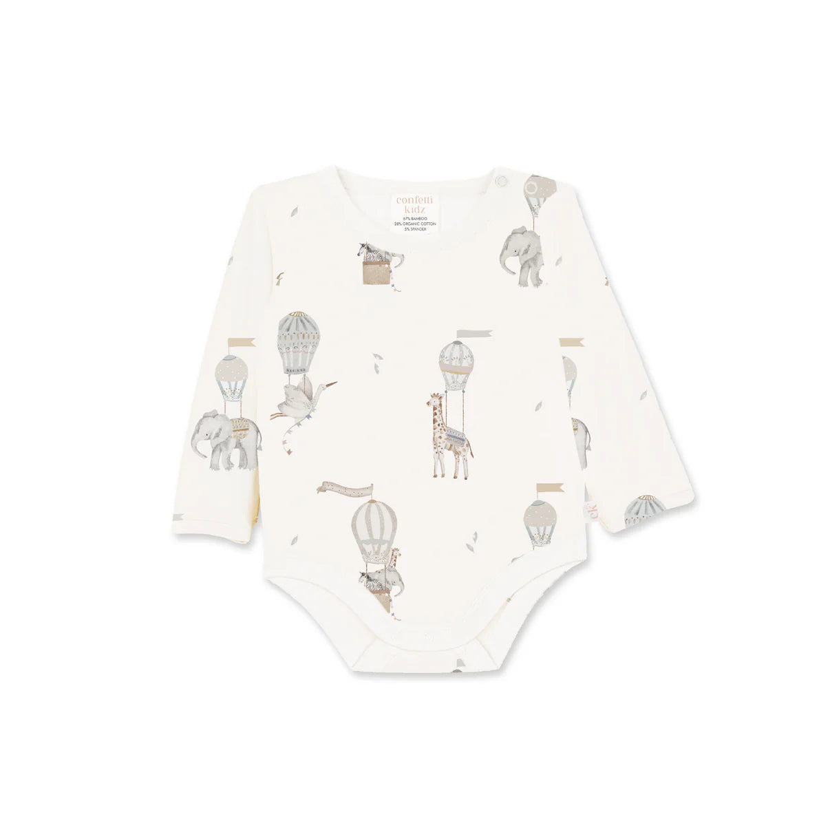 Long Sleeve Bodysuit - Bonjour
