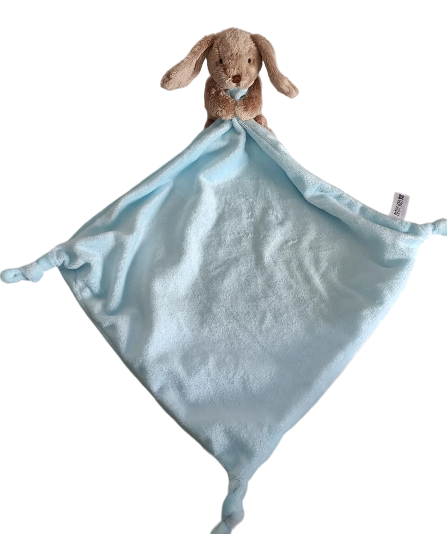 Petite Vous - Benny the Bunny with Blue Comfort Blanket