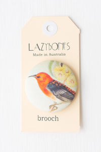 LAZYBONES - Honey Eater Brooch