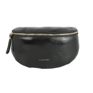 MAISON FANLI - Bum Bag - METALLIC BLACK