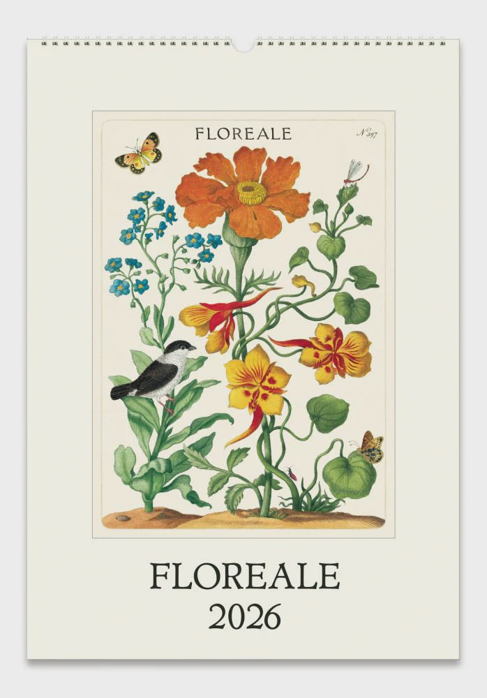 Cavallini 2026 Wall Calendar – Floreale