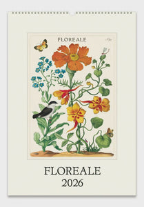 Cavallini 2026 Wall Calendar – Floreale