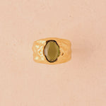 Load image into Gallery viewer, CARMEN DARK GREEN RING
