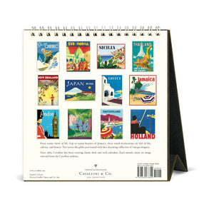 Cavallini Desk Calendar 2025