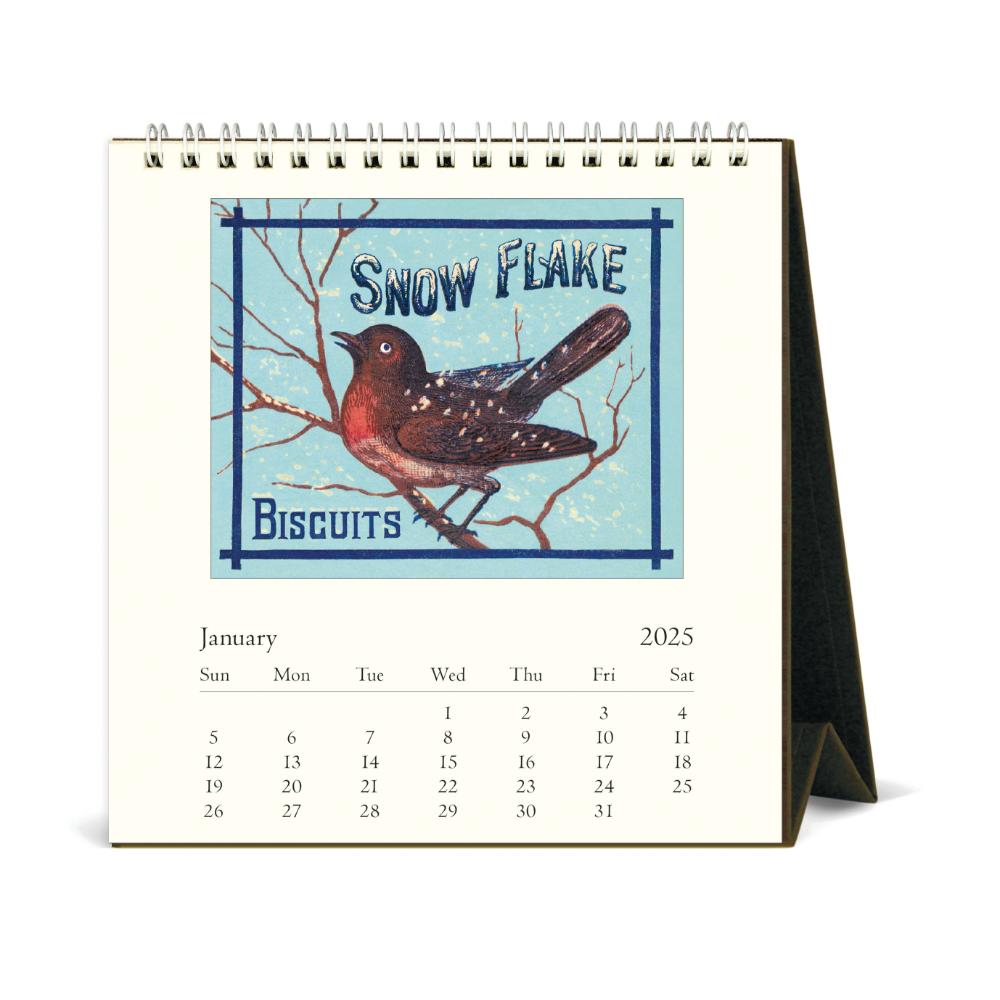 Cavallini Desk Calendar 2025