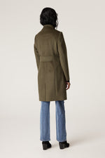 Load image into Gallery viewer, Cable - Eton Wool Coat - Khaki
