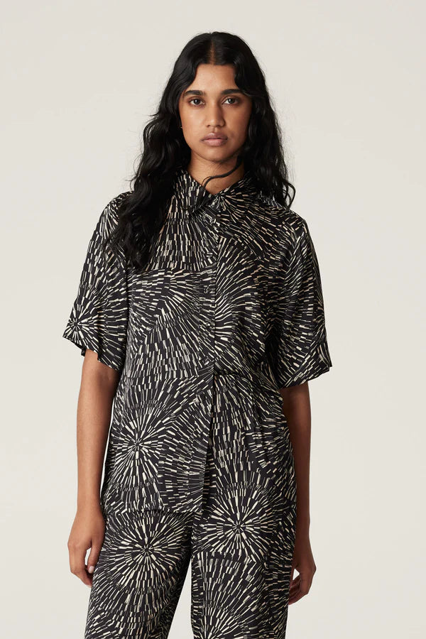 Cable Madie Shirt - Kaleidascope Print