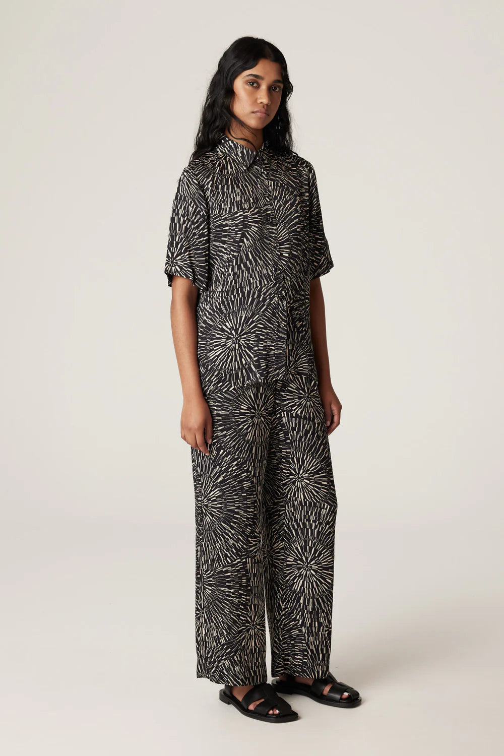 Cable Madie Shirt - Kaleidascope Print