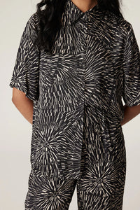 Cable Madie Shirt - Kaleidascope Print