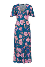 Load image into Gallery viewer, Cable  Poppy Midi Dress -  Pink Floral
