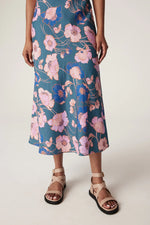 Load image into Gallery viewer, Cable  Poppy Midi Dress -  Pink Floral
