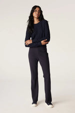 Load image into Gallery viewer, Cable - Dana Crepe Pant - Navy
