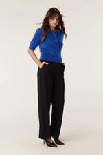Load image into Gallery viewer, Brushed Pure Cashmere Cardigan - Sapphire Blue
