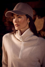 Load image into Gallery viewer, Cashwool Track Jumper - Oatmeal
