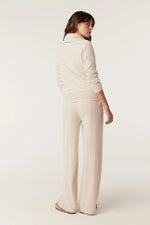 Load image into Gallery viewer, Cashwool Track Jumper - Oatmeal
