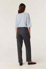 Load image into Gallery viewer, Brushed Pure Cashmere Top | Pale Blue
