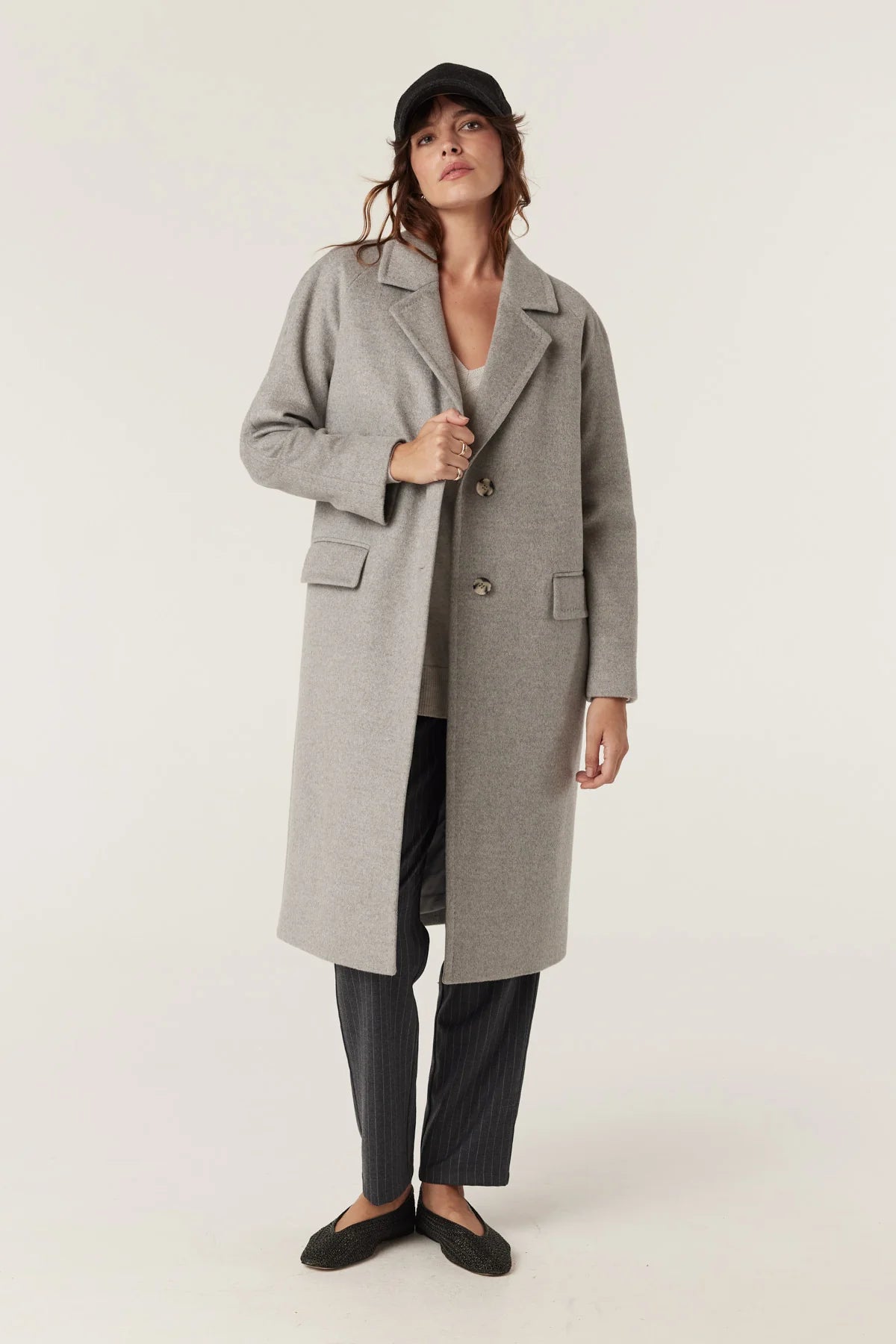 CABLE Anderson Wool Coat