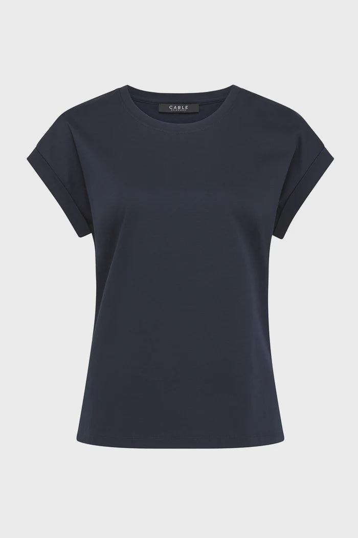 Pima Tee Navy