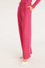 Load image into Gallery viewer, CABLE - Freya Linen Pant - Hot Pink
