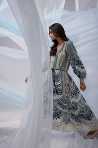 Maxime Dress Shell Print