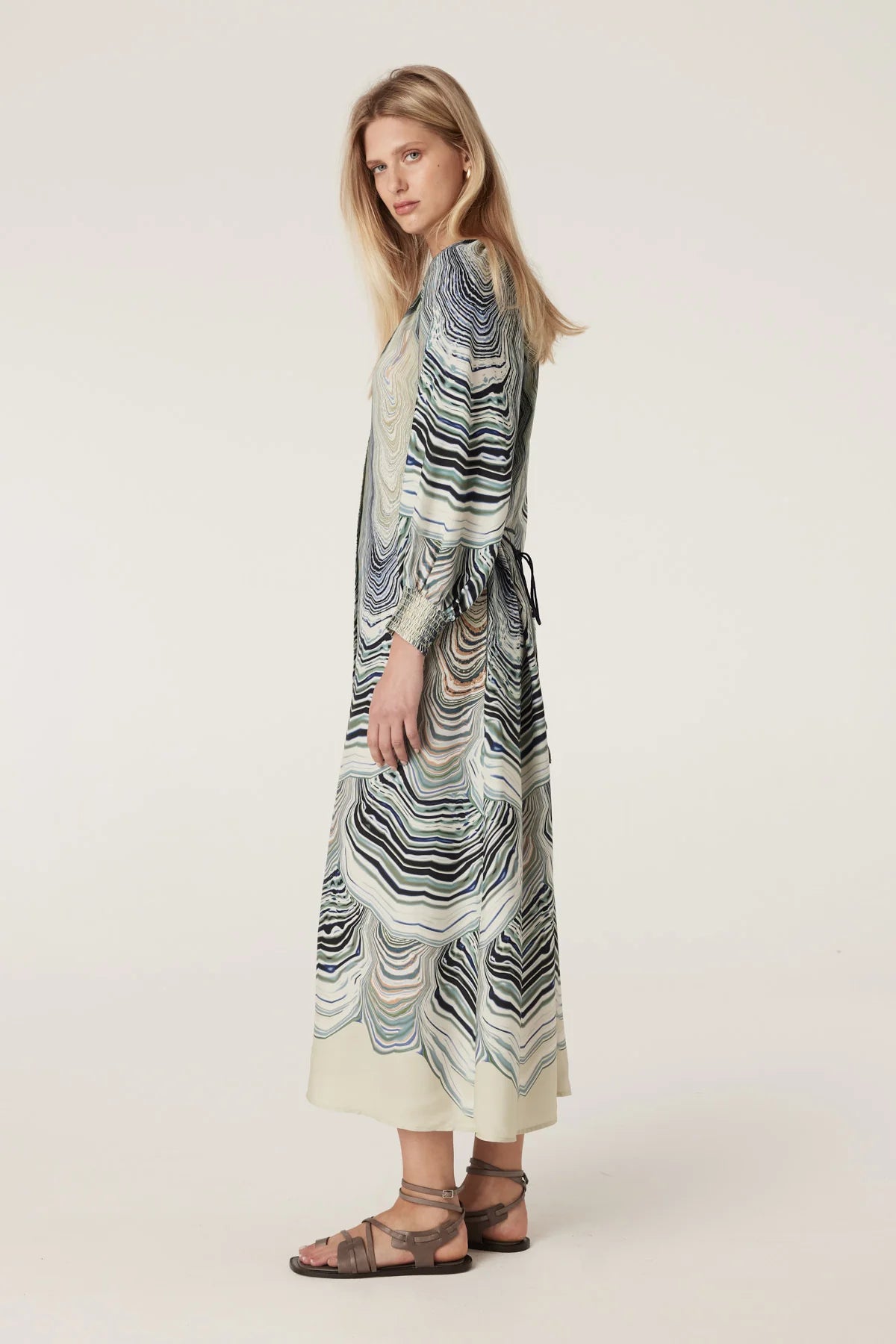 Maxime Dress Shell Print