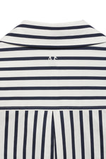 Load image into Gallery viewer, Lina Stripe Shirt Navy Stripe
