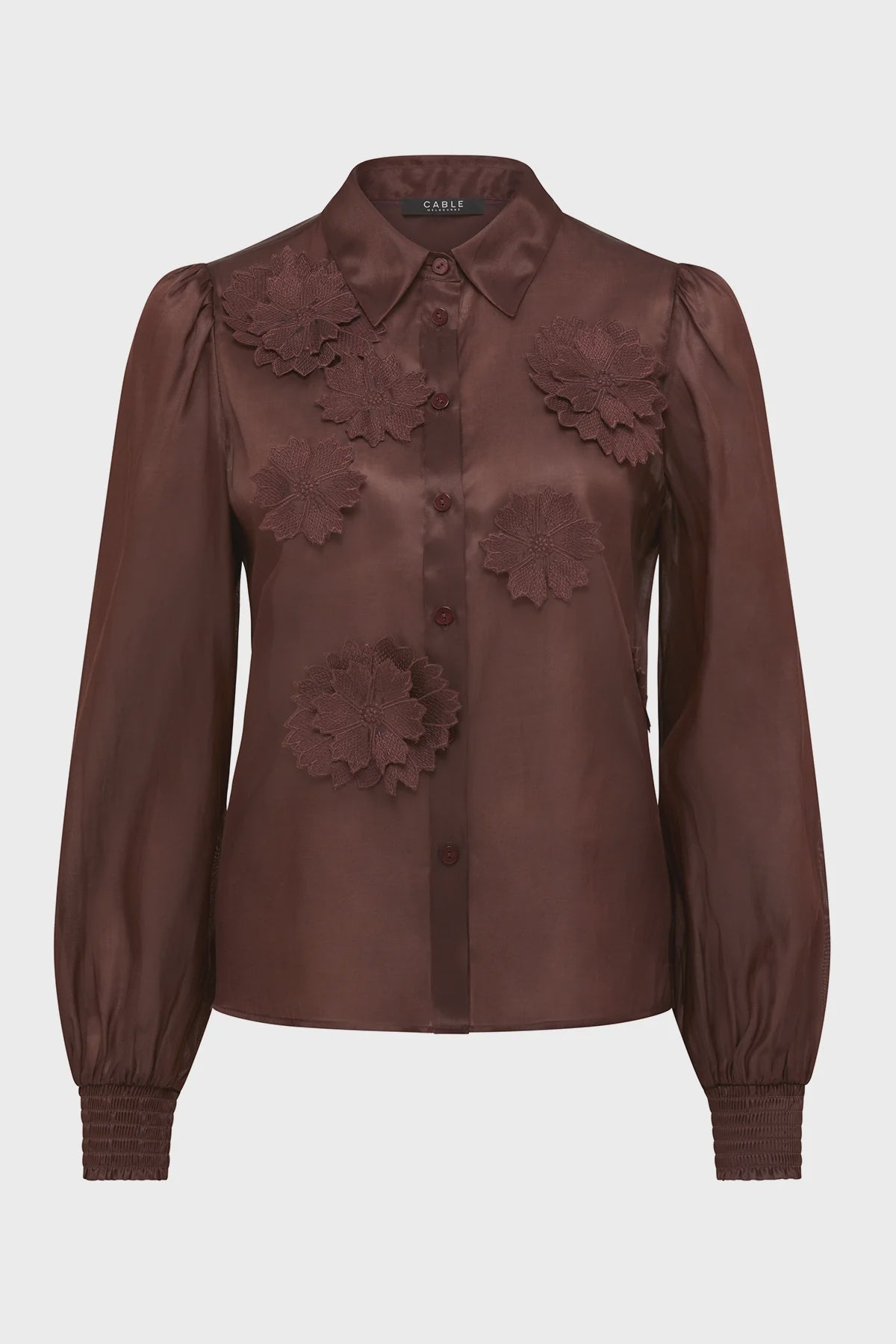 Mirage Blouse Raisin