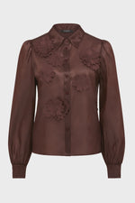 Load image into Gallery viewer, Mirage Blouse Raisin
